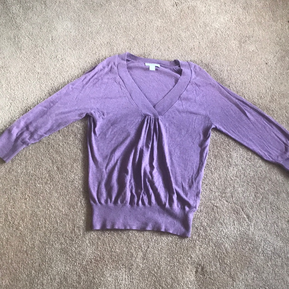 Purple sweater